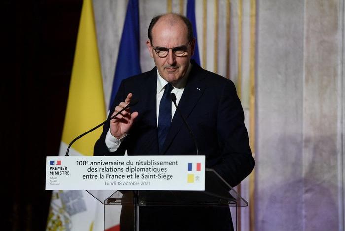 Jean Castex Vatican AFP