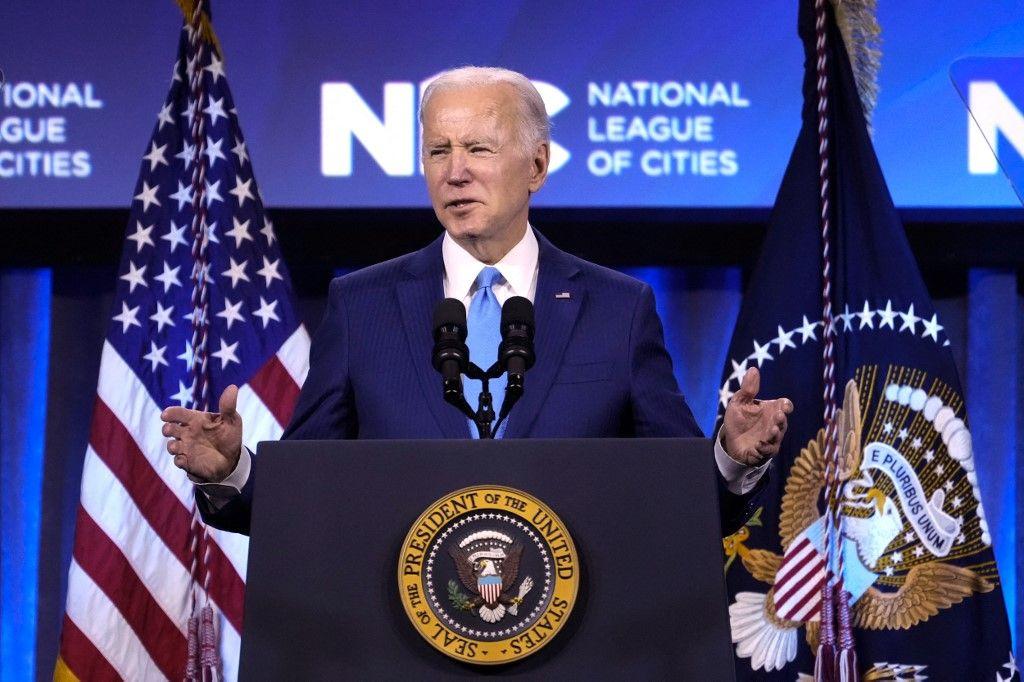 Joe Biden discours AFP