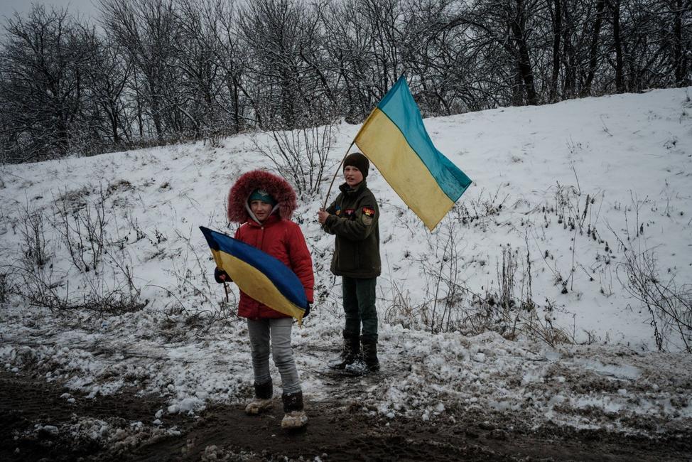 Ukraine enfants AFP