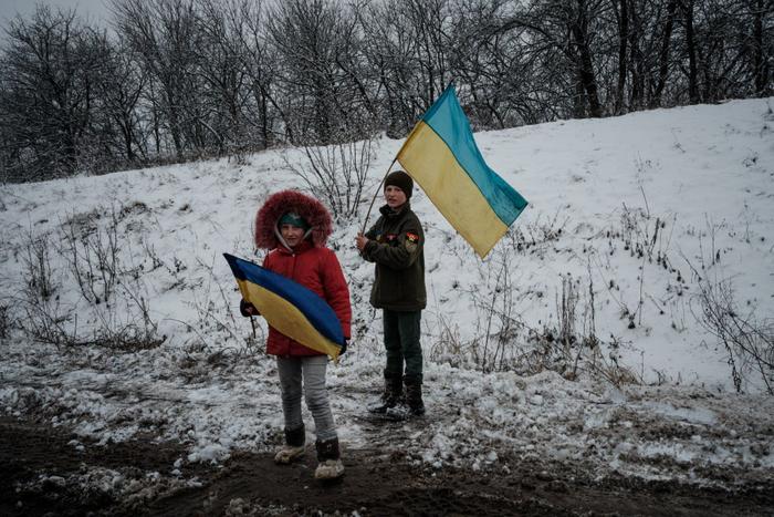 Ukraine enfants AFP