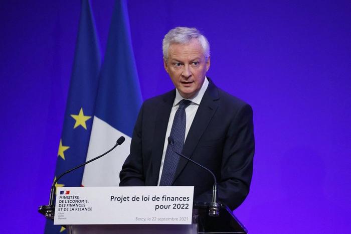 Bruno Le Maire PLF 2022 AFP
