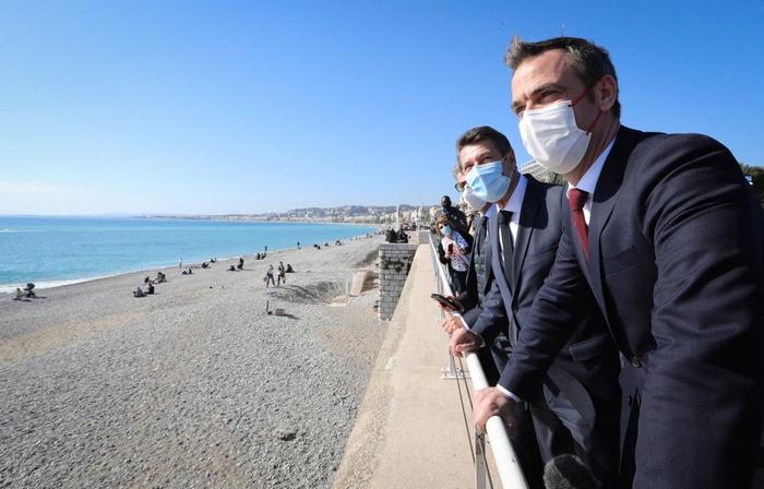 Nice Christian Estrosi Olivier Véran AFP