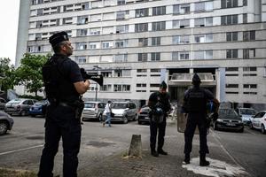Des policiers en intervention à la Duchère, dans le 9e arrondissement de Lyon. (Image d'illustration)