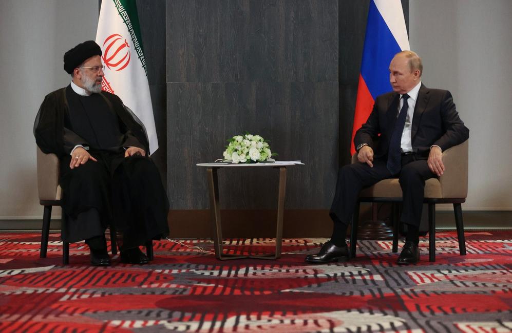 Vladimir Poutine Iran AFP
