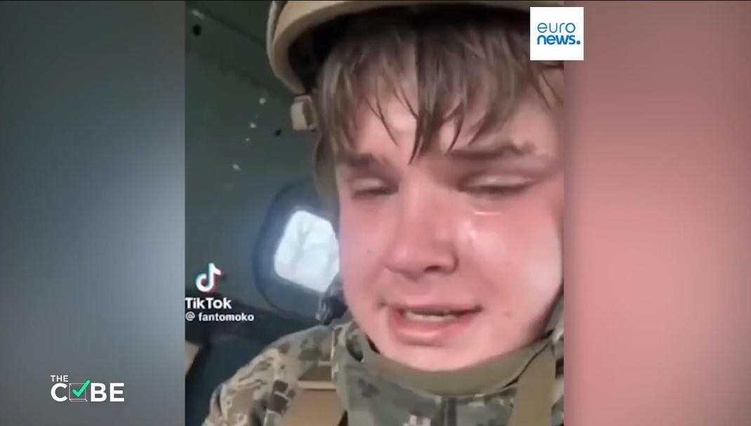 Une vidéo virale d’un « conscrit ukrainien » en larmes envoyée « à l’abattoir » est une fabrication à base d’IA