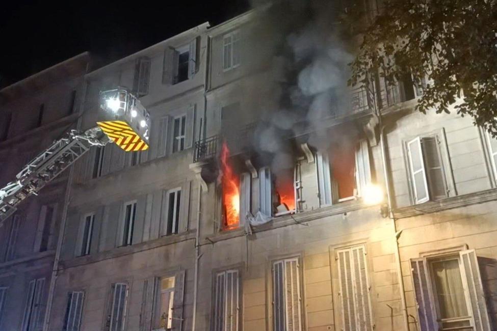 marseille incendie - AFP