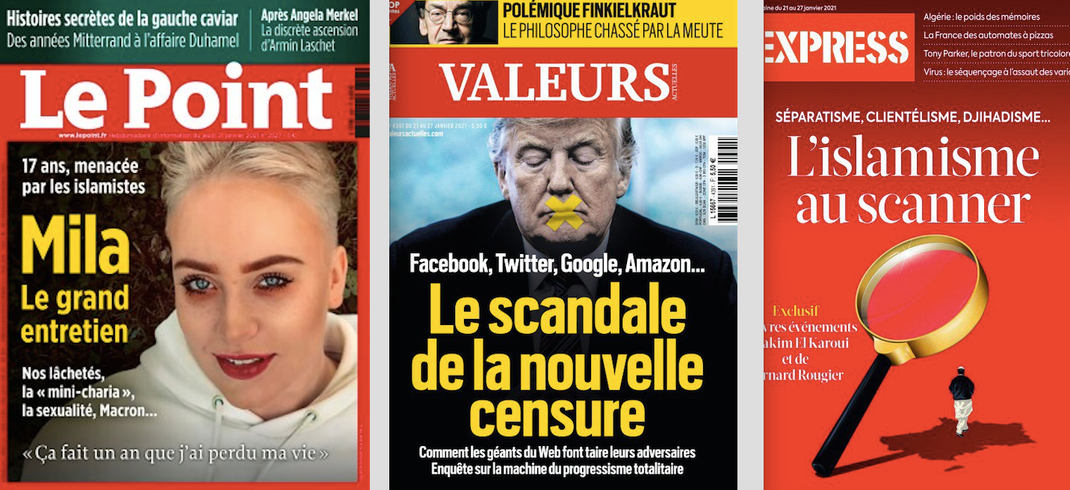 revue de presse des hebdos 21 janvier