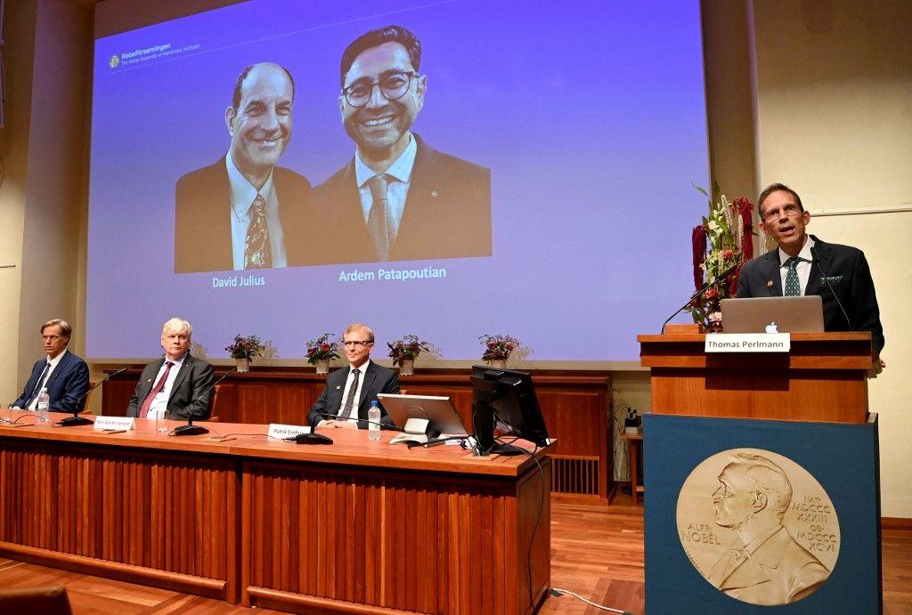 prix Nobel de médecine 2021 AFP