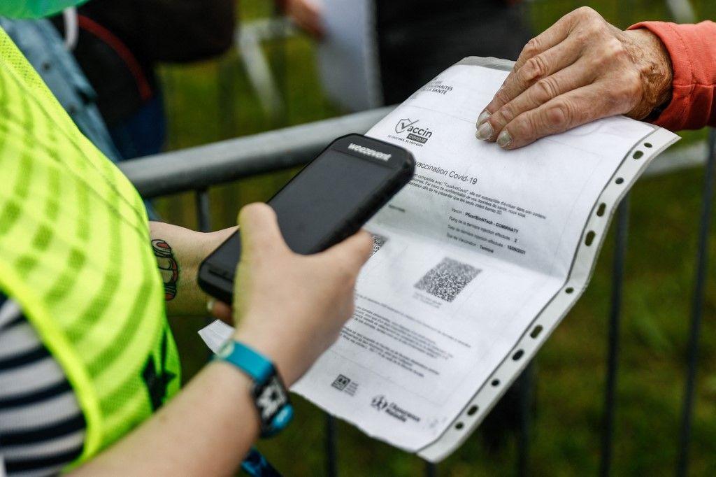 QR code Pass sanitaire