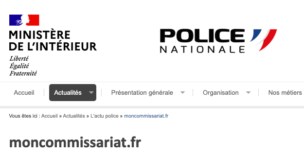 Site moncommissariat