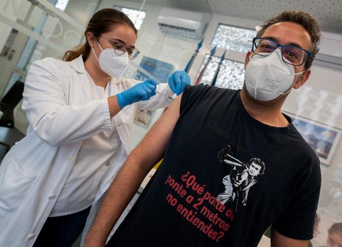 Covid-19 vaccination Espagne AFP
