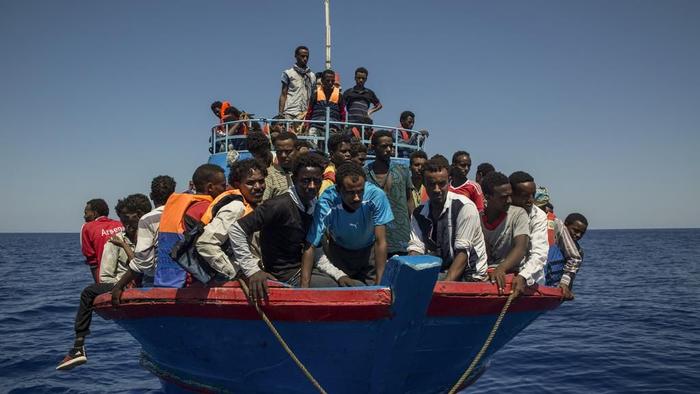 migrants bateau AFP