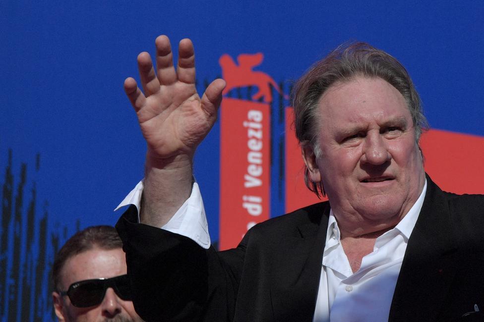 Gérard Depardieu au 74e Festival du Film de Venise, le 5 septembre 2017