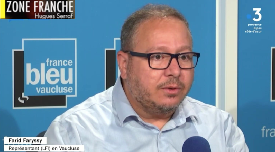 Farid Farissy : "Avec Raphaël Arnault, ce sont les mêmes méthodes que les fachos"