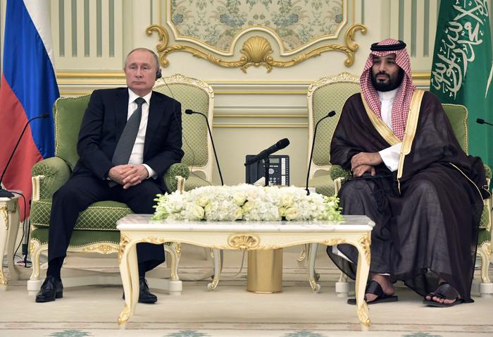 Vladimir Poutine Mohammed ben Salmane AFP