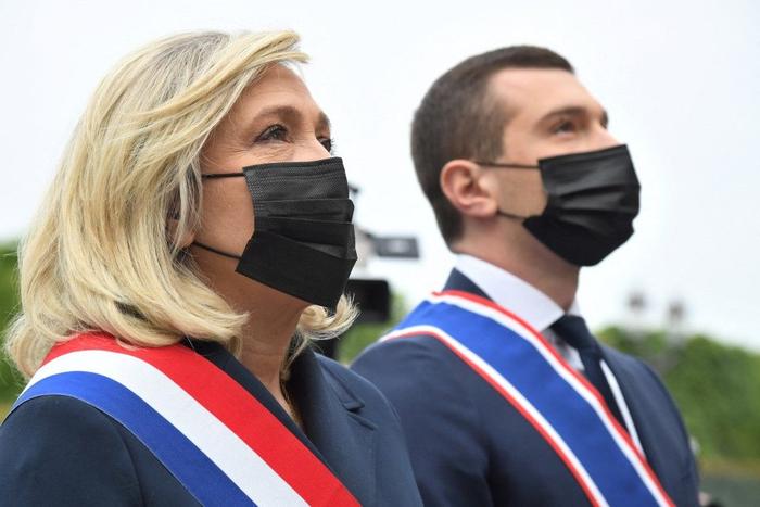 Marine Le Pen Jordan Bardella AFP