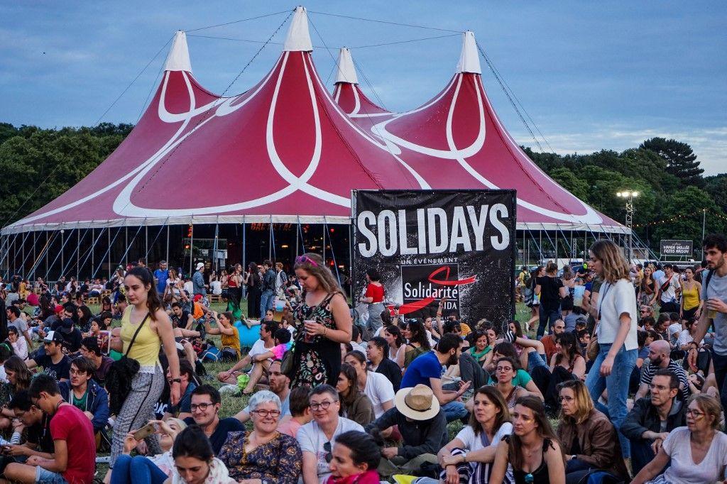 Solidays festival musique concert AFP