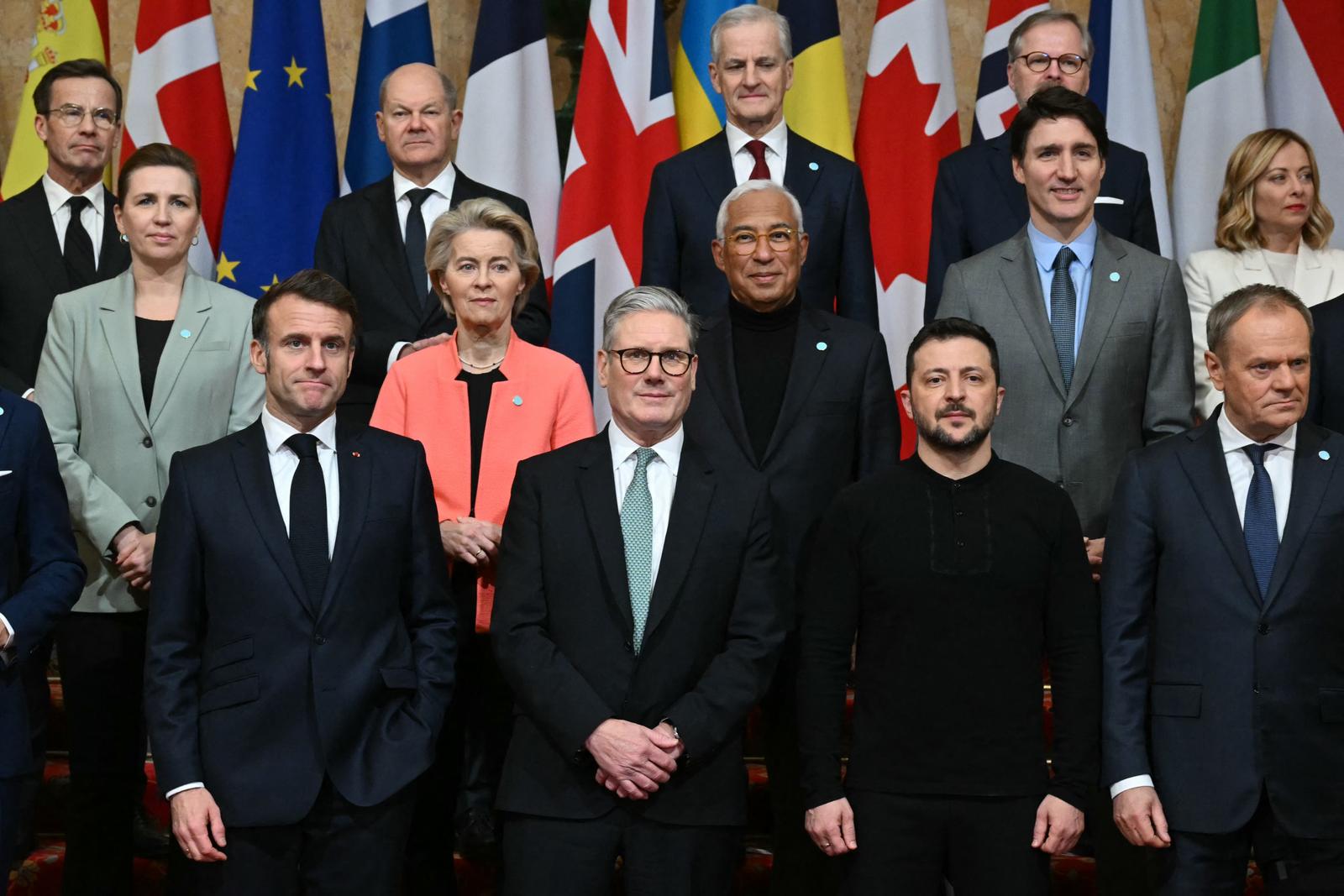 Les dirigeants européens réunis à Londres pour un sommet sur la sécurité en Europe et en Ukraine.