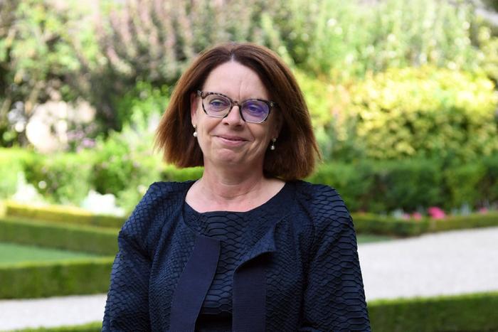 Mireille Clapot en 2017 à Paris.