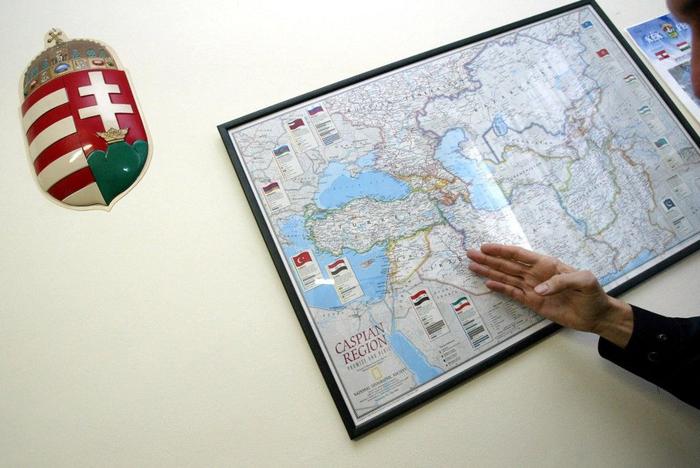 frontières Hongrie carte AFP