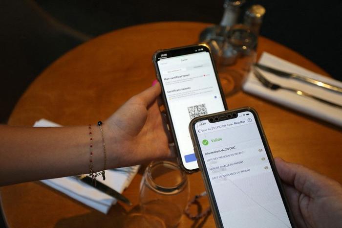 QR code restaurant AFP