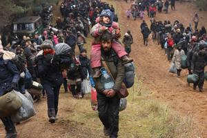 migrants Pologne AFP