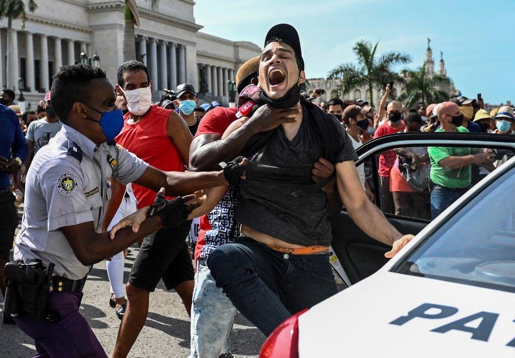 Cuba manifestation AFP