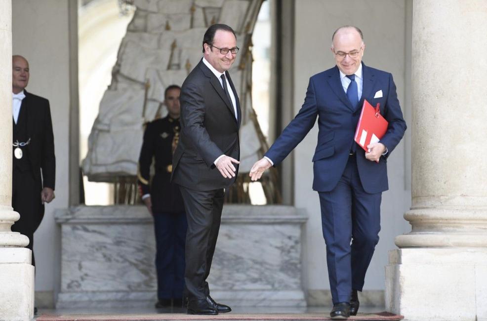 François Hollande Bernard Cazeneuve AFP
