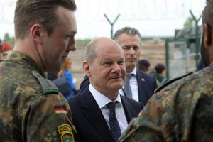 Olaf Scholz soldats AFP