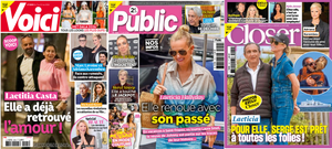 "Voici", "Public" et "Closer".
