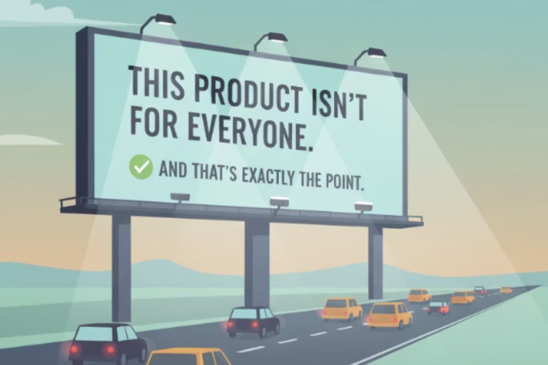 Si vous n’aimez pas le café serré, allez tendre votre tasse ailleurs : quand les pubs d’exclusion servent à convaincre les consommateurs vraiment dans la cible