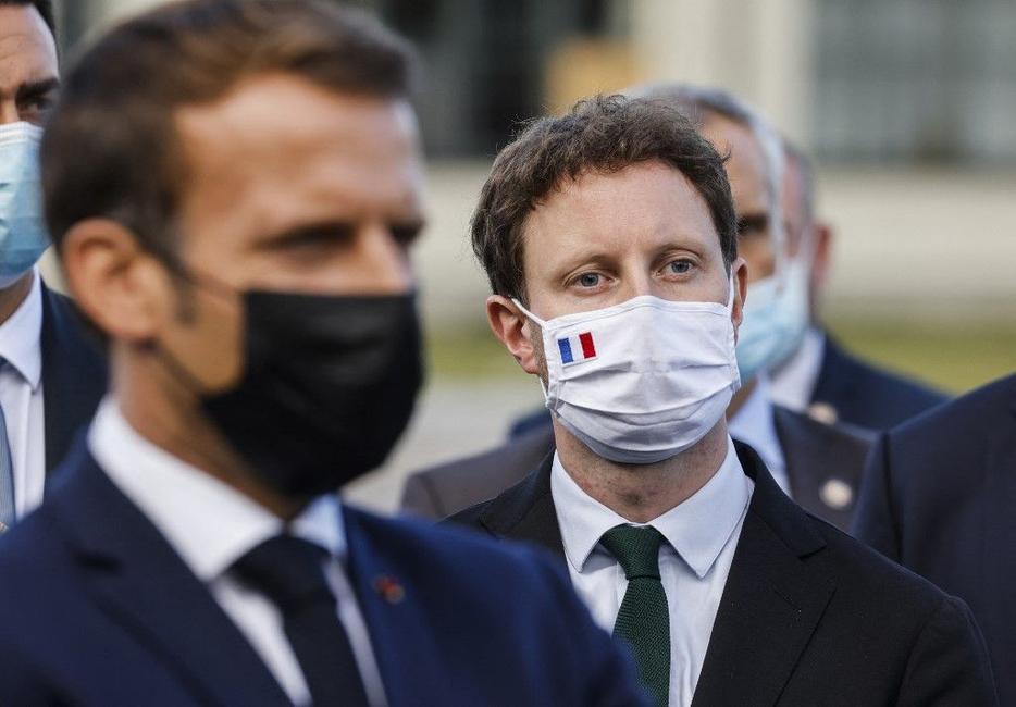 Clément Beaune Emmanuel Macron AFP