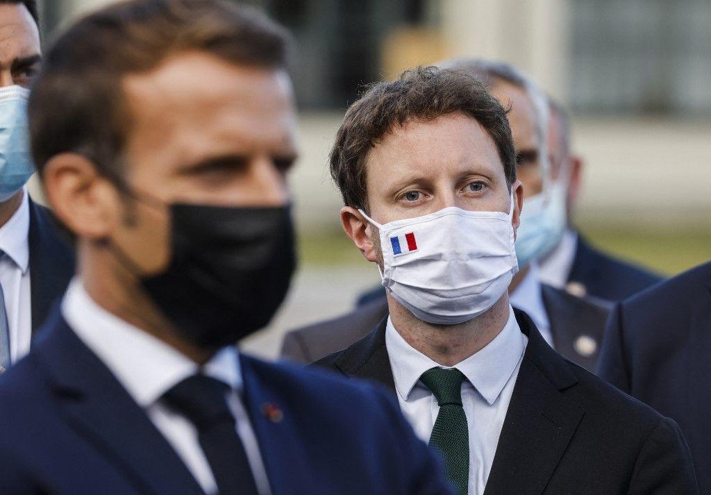 Clément Beaune Emmanuel Macron AFP