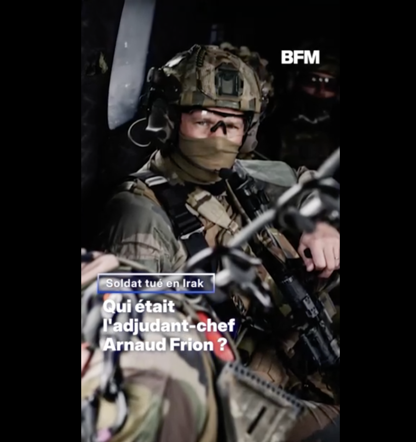 Qui était l'adjudant-chef Arnaud Frion, tué en Irak dans une attaque de drone ?