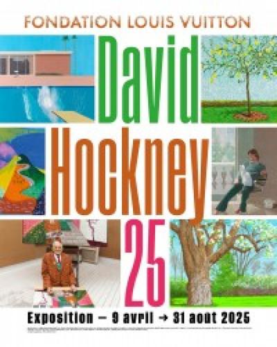 "David Hockney", Fondation Louis Vuitton