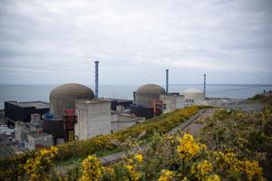 La centrale nucléaire de Flamanville, dans le nord-ouest de la France.