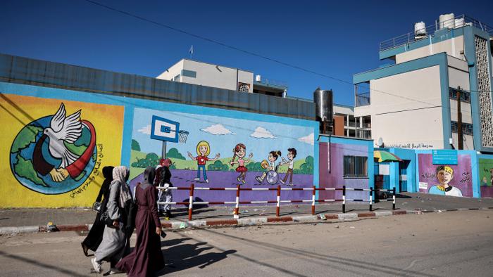 école gaza - AFP