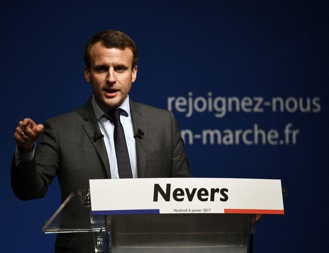 Emmanuel Macron LREM Nevers AFP