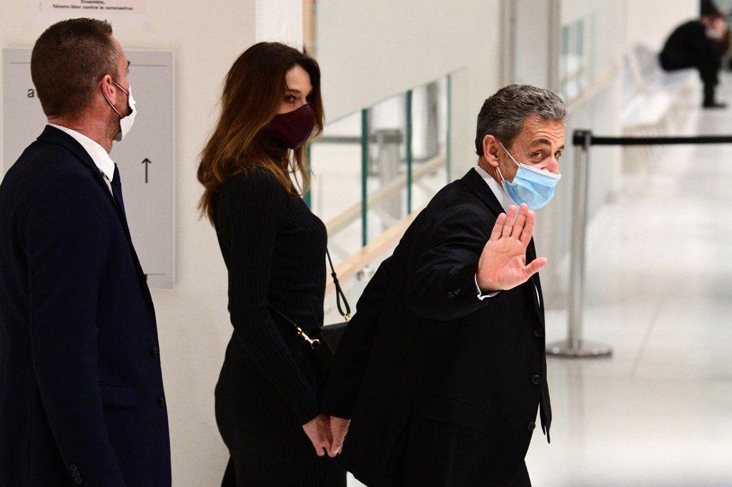 Carla Bruni-Sarkozy Nicolas Sarkozy AFP