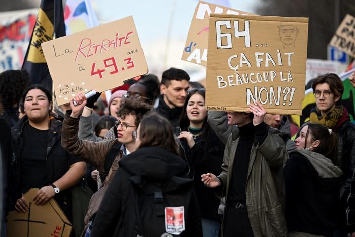 réforme des retraites manifestation AFP