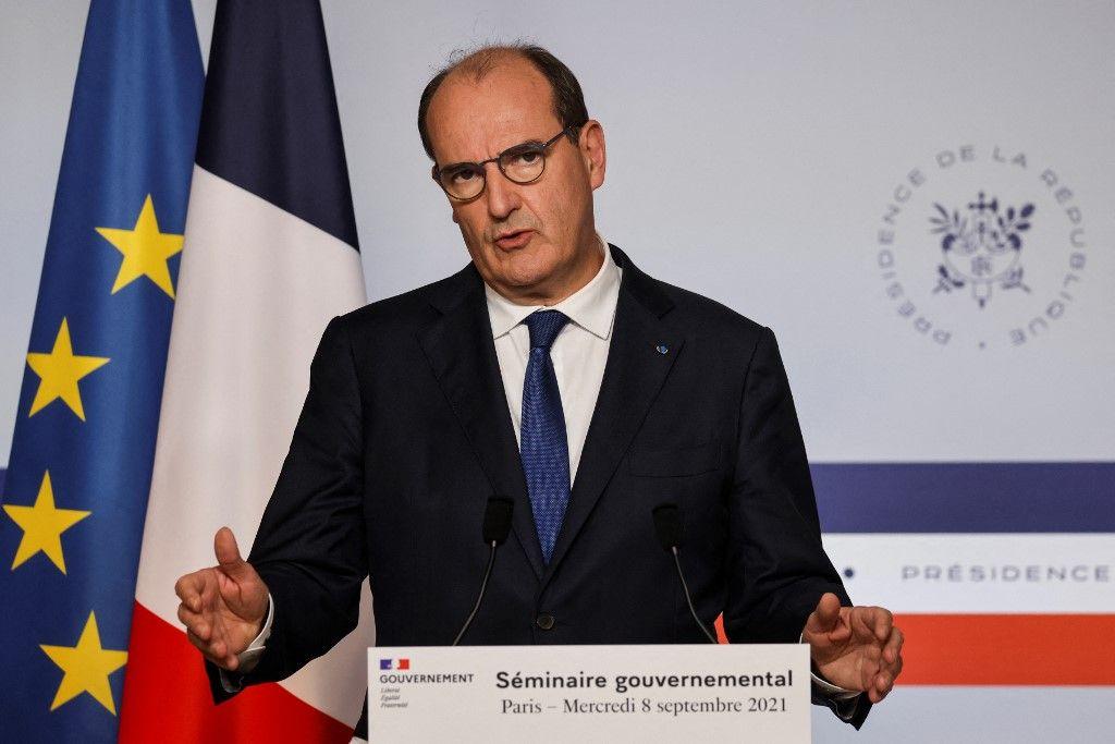 Jean Castex conférence de presse AFP