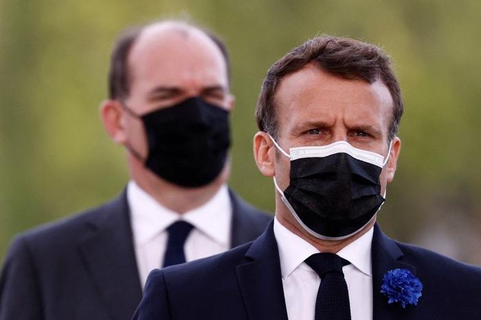 Emmanuel Macron Jean Castex AFP