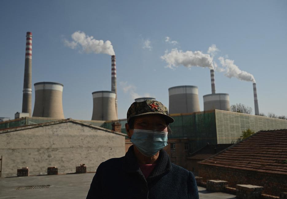 Une centrale électrique au charbon à Datong, dans la province du Shanxi, en Chine.