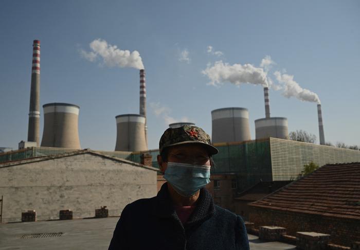 Une centrale électrique au charbon à Datong, dans la province du Shanxi, en Chine.