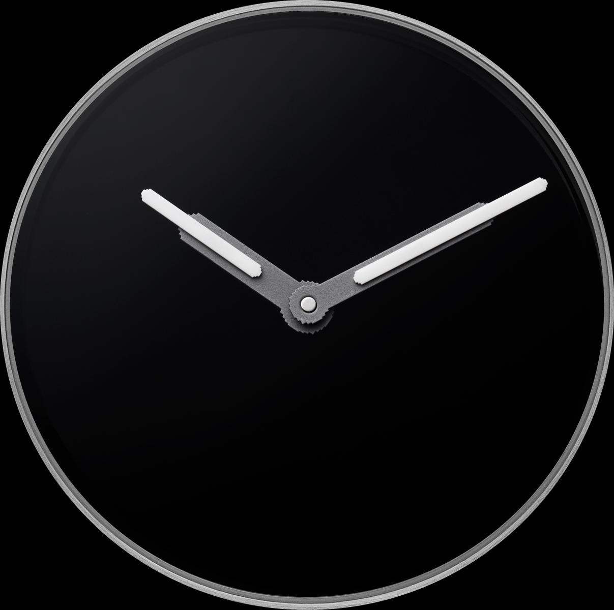 La lumière intérieure d’un noir absolu pour effacer les couleurs de la lumière (H. Moser & Cie.)…