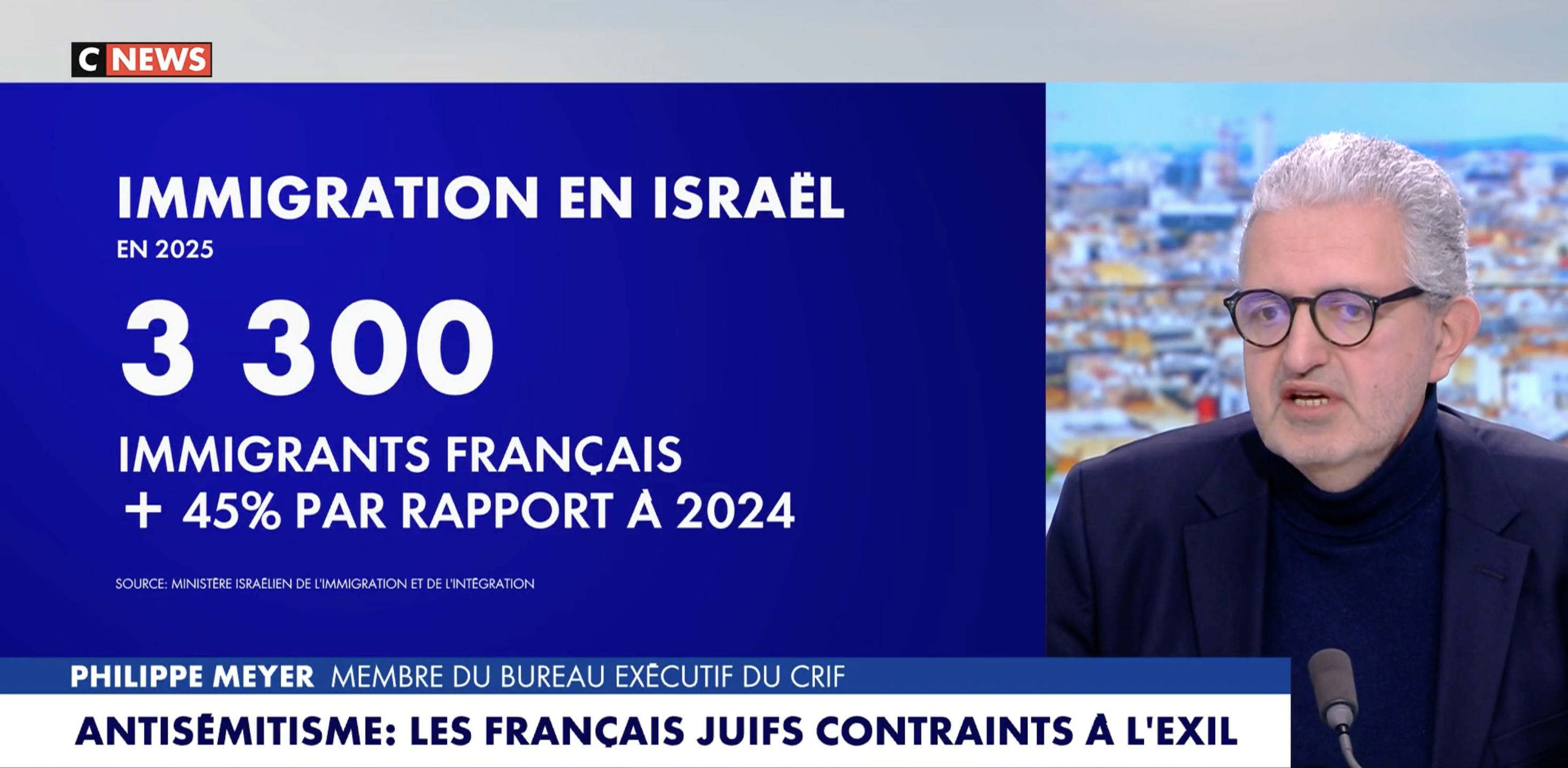 Philippe Meyer : « Les chiffres de l'Alyah ne sont pas un indicateur, c'est un symptôme »