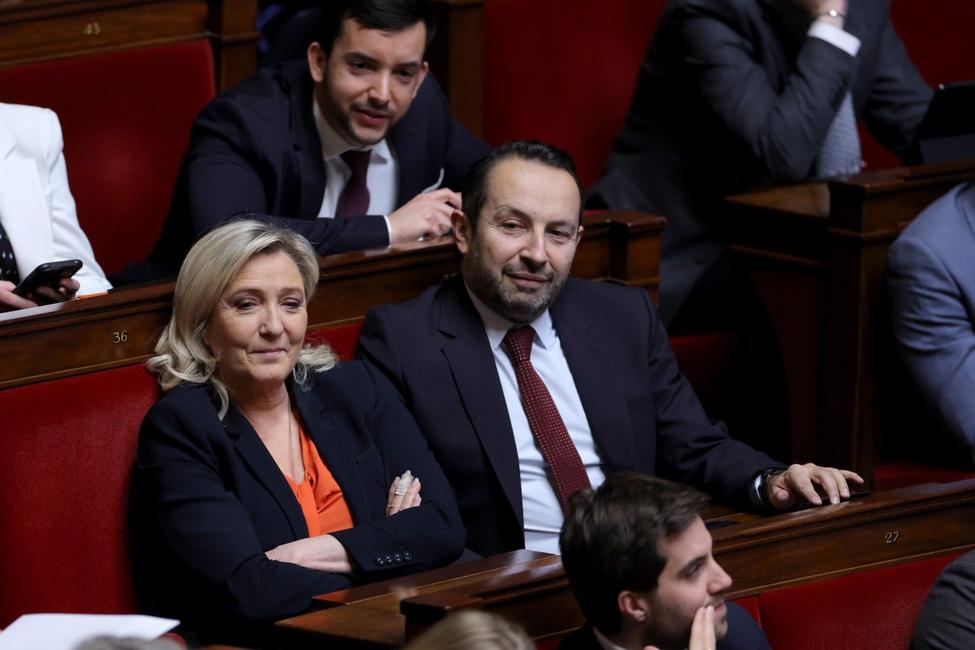 Marine Le Pen Assemblée nationale AFP