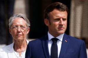 Elisabeth Borne Emmanuel Macron AFP