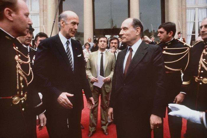 François Mitterrand Valéry Giscard d'Estaing mai 1981 AFP