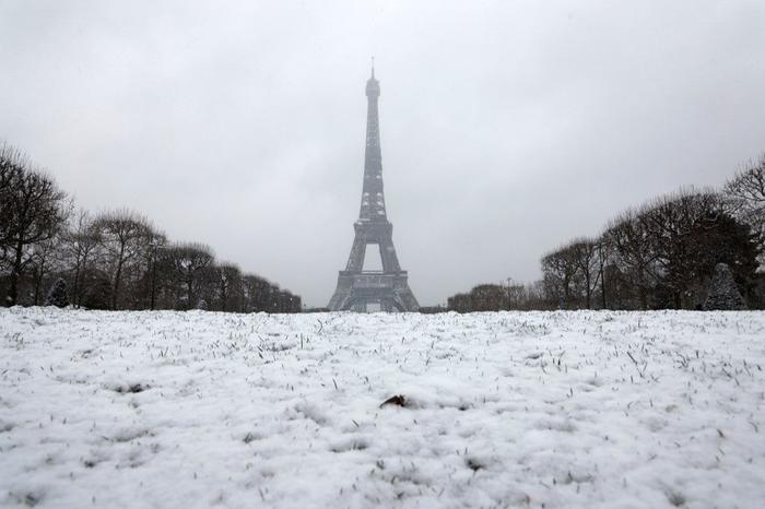 Neige Paris - AFP